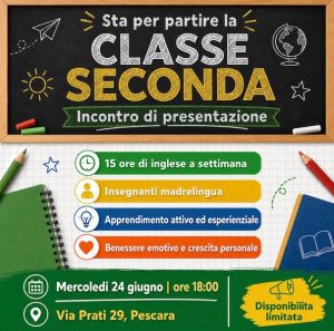 Open Day Progetto Classe Seconda Scuola Primaria a Pescara