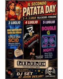 Patata Day a Villa Zaccheo di Castellalto musica, spettacoli, camminata, sport, pony, djset e food