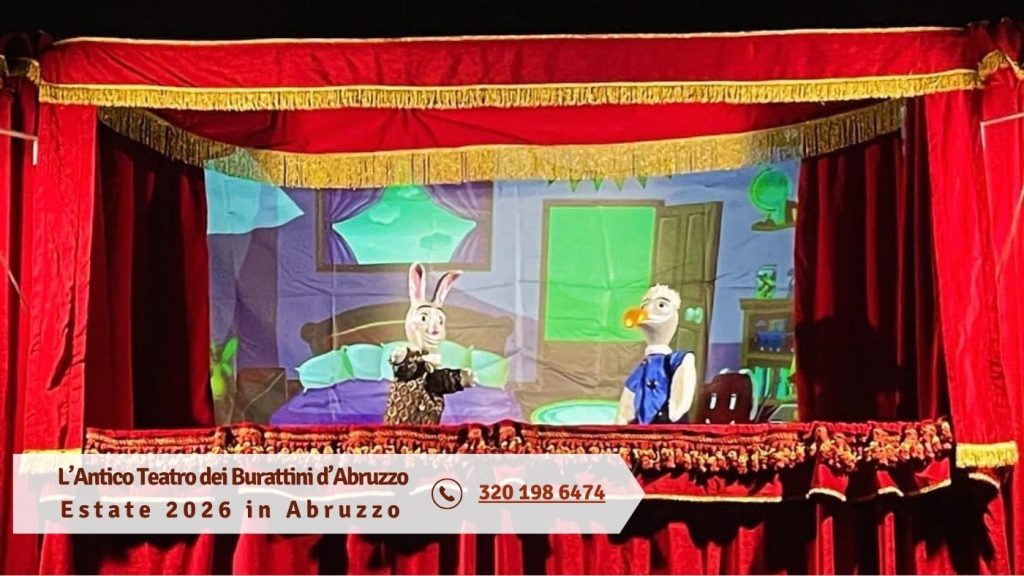 Teatro dei Burattini 2026 in Abruzzo spettacoli per tutta l'estate
