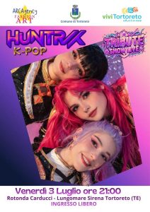 Tribute Huntrix K-Pop a Tortoreto