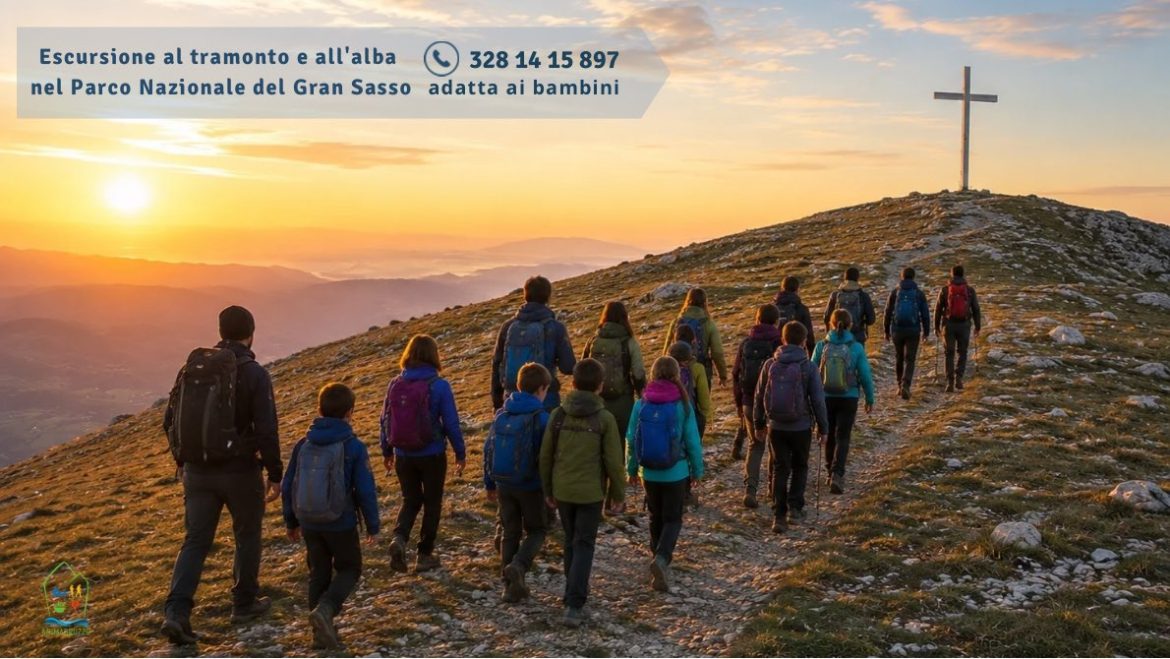 Escursione al tramonto e all’alba a Colle Madonna con pernotto adatta ai bambini