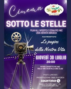 Cinema sotto le Stelle e picnic a Collecorvino