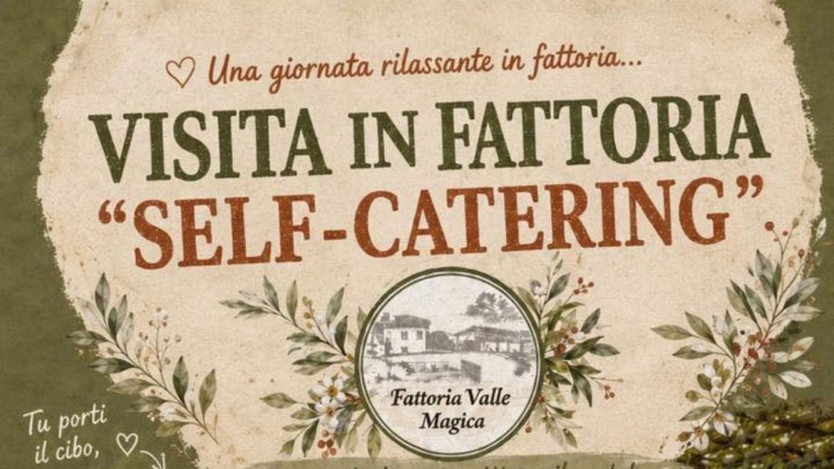 Visite in Fattoria Self-Catering super novità con il cibo portato da casa