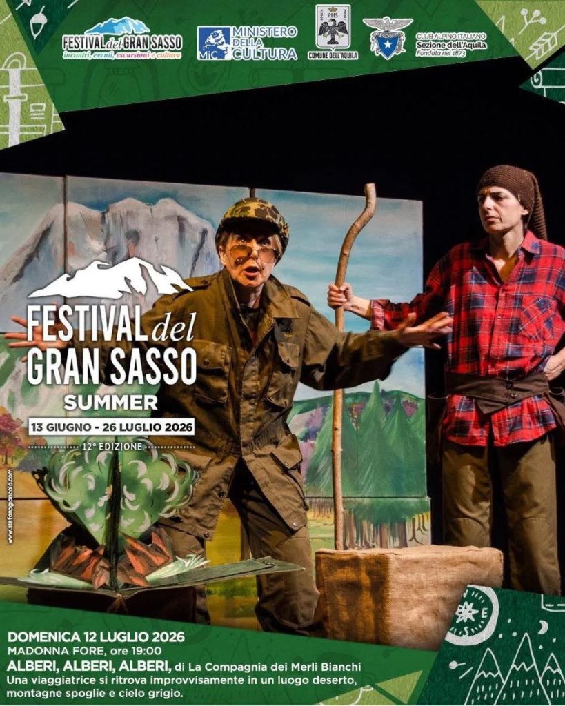 Teatro per bambini e famiglie a L'Aquila spettacolo gratuito