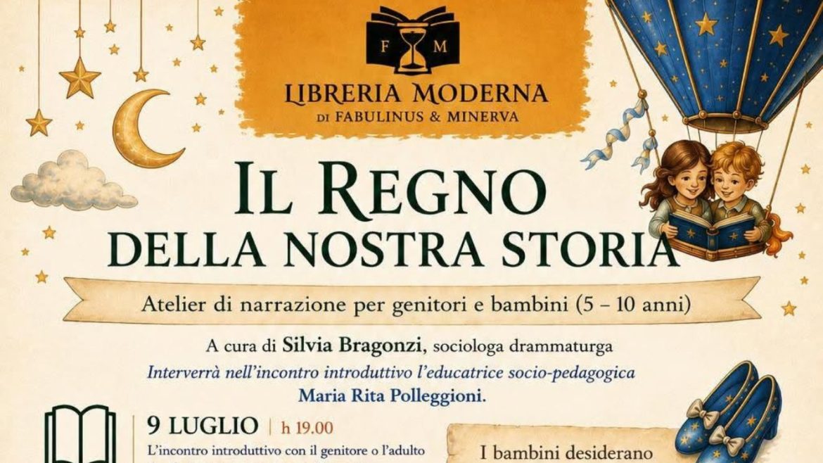 Atelier di narrazione per genitori e bambini in libreria a Ortona
