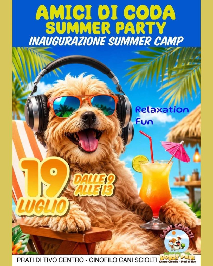 Dog Summer Camp Open Day a Prati di Tivo dedicato agli amici a 4 zampe