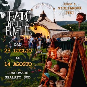 Teatro nelle Foglie 2026 a Giulianova il programma completo