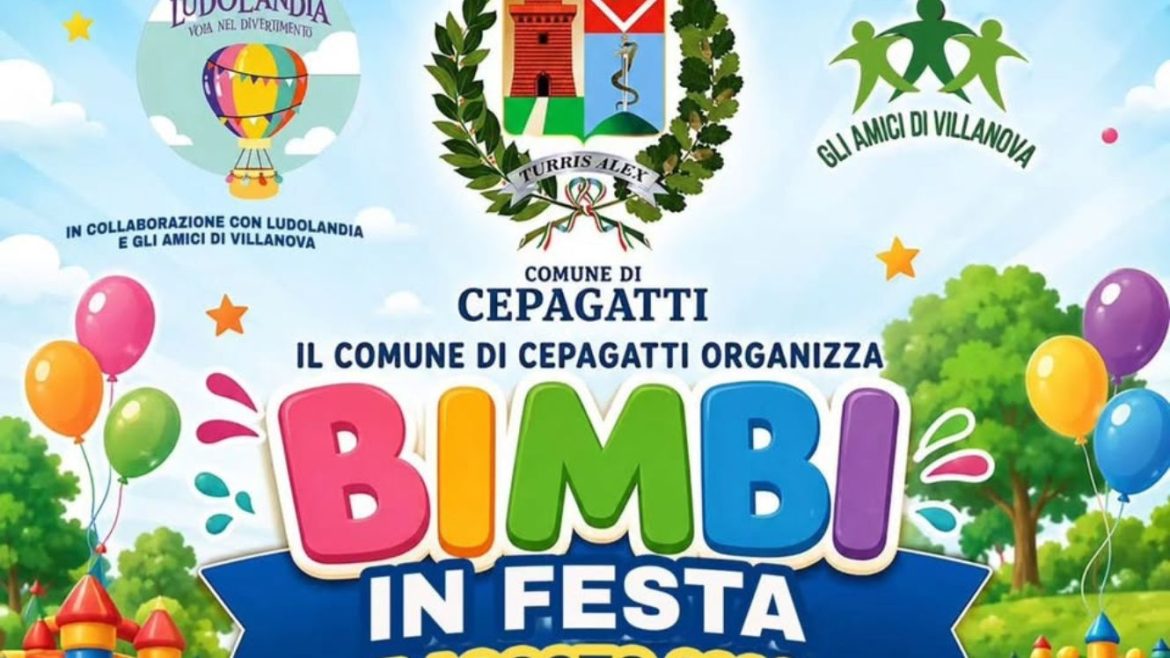 Bimbi in Festa a Cepagatti schiuma party, giochi, gonfiabili e laboratori