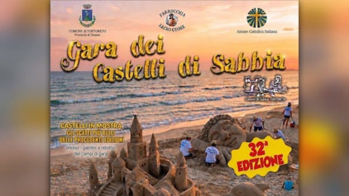Gara dei Castelli di Sabbia 2026 a Tortoreto regolamento e premiazioni