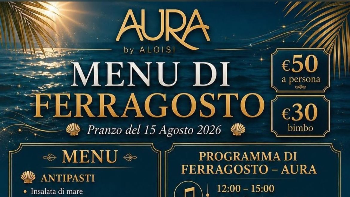 Pranzo di Ferragosto a Giulianova gusto, musica e animazione da Aura by Aloisi