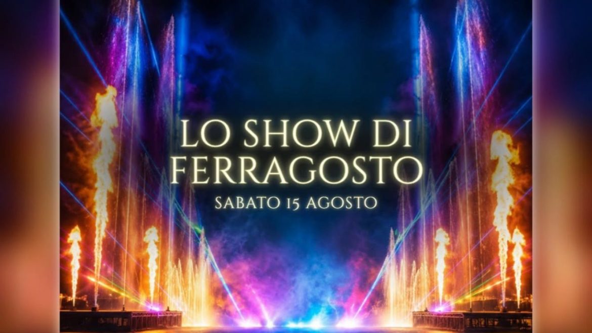 Lo Show di Ferragosto a Tortoreto musica, giochi di luce e proiezioni
