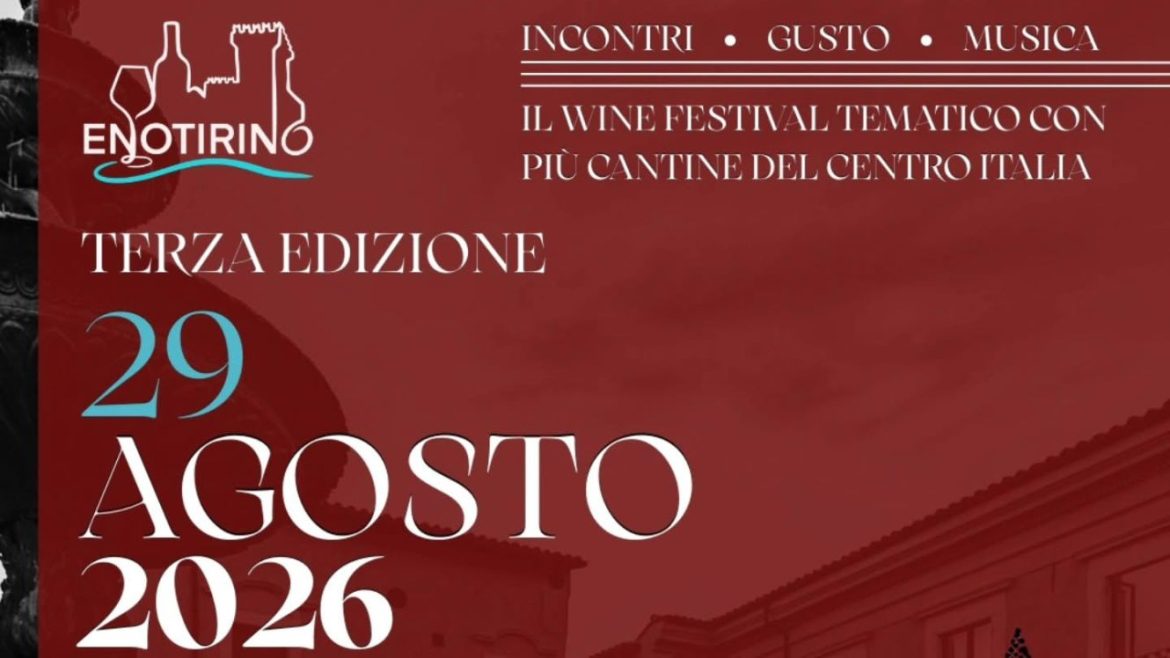 Enotirino 2026 a Bussi sul Tirino il programma completo e le attività per i bambini
