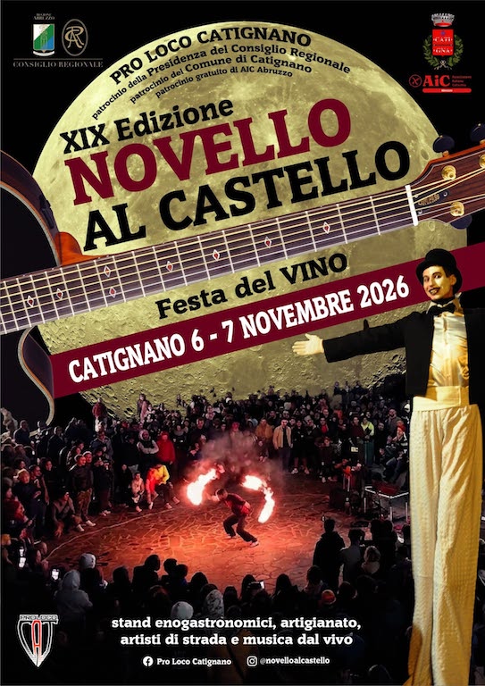 locandina Novello al Castello - Festa del Vino (XIX Edizione)